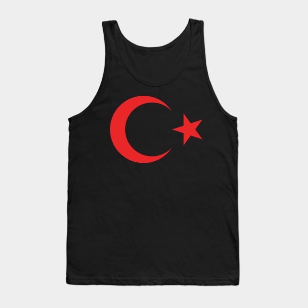 National emblem of Turkey Tank Top by Wickedcartoons